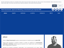 Tablet Screenshot of maskcomunicacion.es